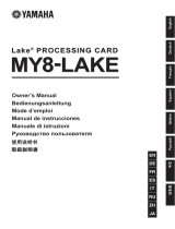 Yamaha MY8-LAKE El kitabı
