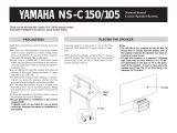 Yamaha NS-105 Kullanım kılavuzu