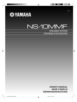 Yamaha NS-10MMF Kullanım kılavuzu