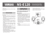 Yamaha NS-120 El kitabı