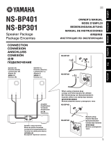 Yamaha NS-BP401 Kullanım kılavuzu