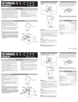 Yamaha NS-C200 El kitabı
