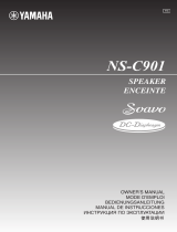 Yamaha NS-C901 El kitabı