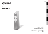 Yamaha NS-F500 El kitabı