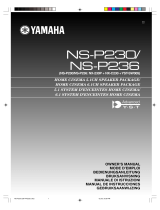Yamaha NS-P230 El kitabı