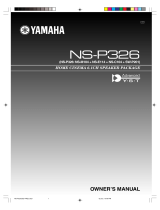 Yamaha NS-P326 El kitabı