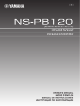 Yamaha NS-PB120 El kitabı