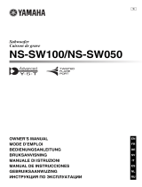 Yamaha NS-SW100 El kitabı
