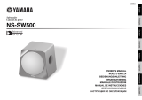 Yamaha NS-SW500 El kitabı
