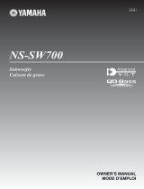 Yamaha NS-SW700 El kitabı