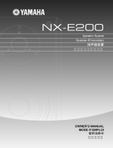 Yamaha NX-E200 Kullanım kılavuzu