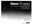 Yamaha P-450 El kitabı