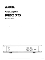 Yamaha P2075 El kitabı