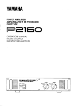Yamaha P2160 El kitabı
