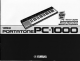 Yamaha PC-1000 El kitabı