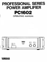 Yamaha PC1602 El kitabı