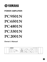Yamaha PC9501N PC6501N PC4801N PC3301N PC2001N El kitabı