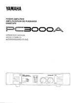 Yamaha PC3000A El kitabı