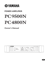 Yamaha PC4800N Kullanım kılavuzu