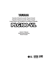 Yamaha PLG100-XG El kitabı