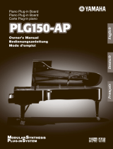 Yamaha PLG150-PF El kitabı
