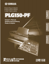 Yamaha PLG150-PF El kitabı