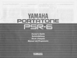Yamaha PSR-6 El kitabı