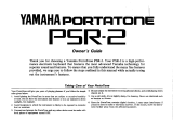 Yamaha PSR-2 El kitabı