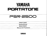 Yamaha PSR-2500 El kitabı