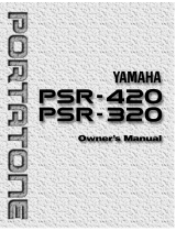 Yamaha PSR-320 El kitabı