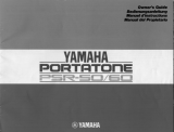 Yamaha PSR-60 El kitabı
