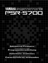 Yamaha psr-5700 El kitabı