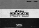 Yamaha PSR-62 El kitabı