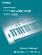 Yamaha PORTATONE PSR-E403 El kitabı