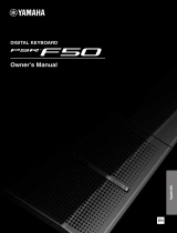Yamaha PSR-F50 El kitabı