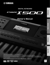 Yamaha PSR-I500 El kitabı