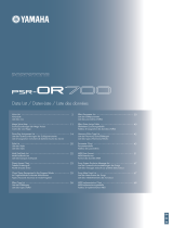 Yamaha PSR-OR700 Veri Sayfası