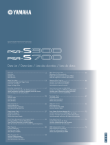 Yamaha PSR-S900 Veri Sayfası