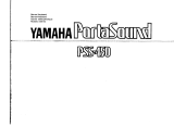 Yamaha PSS-450 El kitabı