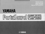 Yamaha PSS-560 El kitabı