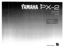 Yamaha PX-2 El kitabı