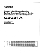 Yamaha Q2031A El kitabı