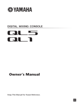 Yamaha QL1 El kitabı