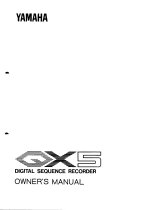 Yamaha QX5 El kitabı