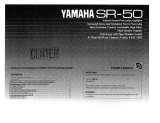 Yamaha SR-50 El kitabı