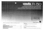 Yamaha R-50 El kitabı
