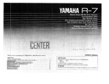 Yamaha R-7 El kitabı