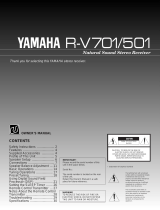Yamaha R-V701 El kitabı