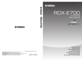 Yamaha RDX-E700 El kitabı
