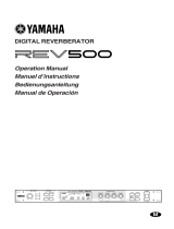 Yamaha REV500 El kitabı